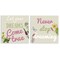 Stupell Industries Motivational Dream Sentiments 2pc Wall Plaque Set Design by Kim Allen